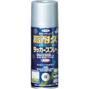 アサヒペン 高耐久ラッカースプレー300ML 銀 ( 551474 ) (株)アサヒペン｜orangetool
