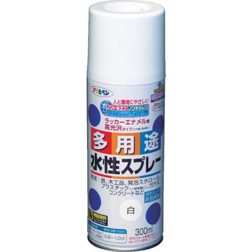 アサヒペン 水性多用途スプレー 300ML 白 ( 565013 ) (株)アサヒペン