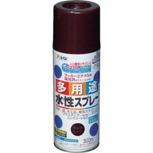アサヒペン 水性多用途スプレー 300ML チョコレート色 ( 565266 ) (株)アサヒペン｜orangetool