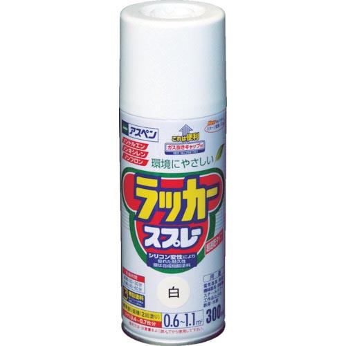 アサヒペン アスペンラッカースプレー300ml 白 ( 568007 ) (株)アサヒペン