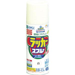 アサヒペン アスペンラッカースプレー420ml 白 ( 568502 ) (株)アサヒペン｜orangetool