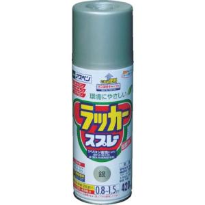 アサヒペン アスペンラッカースプレー420ml 銀 ( 568533 ) (株)アサヒペン｜orangetool