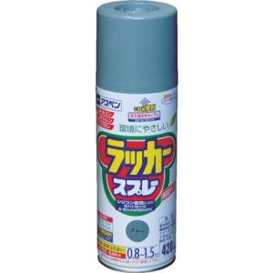 アサヒペン アスペンラッカースプレー420ml グレー ( 568588 ) (株)アサヒペン｜orangetool