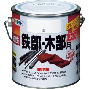 アサヒペン 油性鉄部・木部用EX0.7L 白 ( 580207 ) (株)アサヒペン｜orangetool