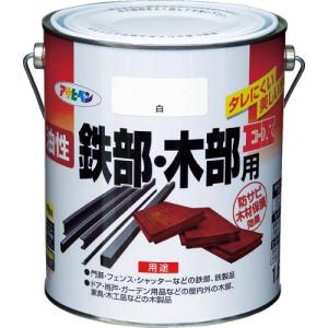 アサヒペン 油性鉄部・木部用EX1.6L 白 ( 580405 ) (株)アサヒペン｜orangetool