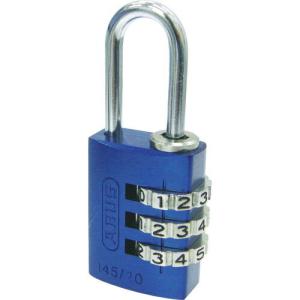 ABUS ナンバー可変式南京錠 145-20 ブルー ( 145-20 BL ) アバス社｜orangetool
