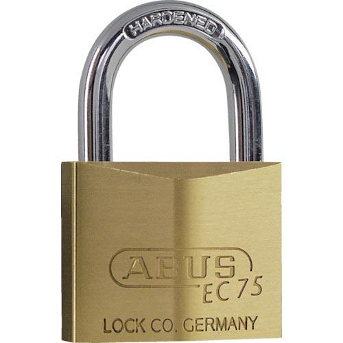 ABUS 真鍮南京錠 EC75-40 ディンプルシリンダー バラ番 ( EC75-40-KD ) ア...