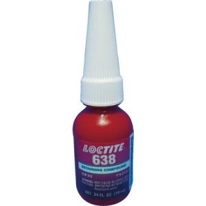 ロックタイト はめ合い用接着剤 638 10ml 最高強度 ( 638-10 ) ヘンケルジャパン(株)ACM事業部｜orangetool
