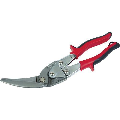 【SALE価格】TRUSCO 万能金切ハサミ オフセットロングタイプ 左曲り 45度 ( TGH-2...