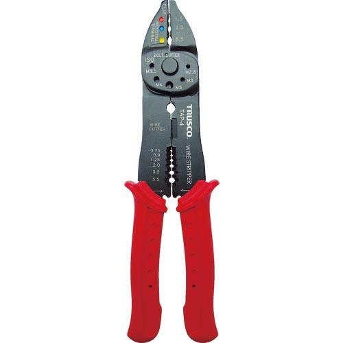 【SALE価格】TRUSCO 圧着ペンチ絶縁端子用 ( TAP-4 )