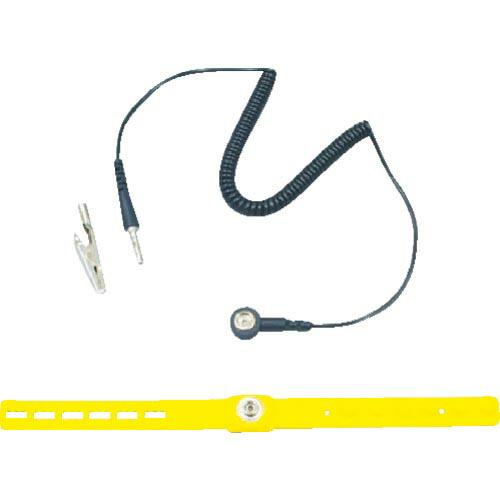 CUSTOM リストストラップ 静電除去リストバンド コード有効長3.0m ( AS-108-10 ...