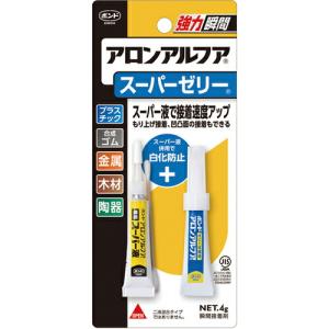 コニシ 瞬間接着剤 ボンドアロンアルフア スーパーゼリー 4g #30533 ( BAAJ-3 ) コニシ(株)｜orangetool