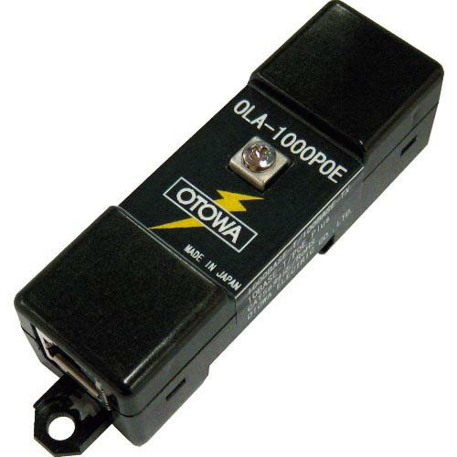 OTOWA LAN用雷プロテクタ ( OLA-1000POE ) 音羽電機工業(株)