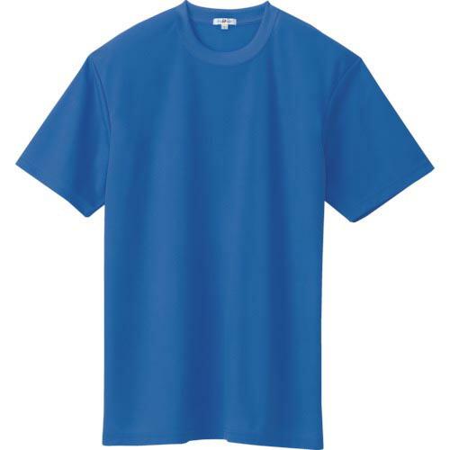 アイトス 吸汗速乾クールコンフォート 半袖Tシャツ男女兼用 ロイヤルブルー L ( AZ-10574...