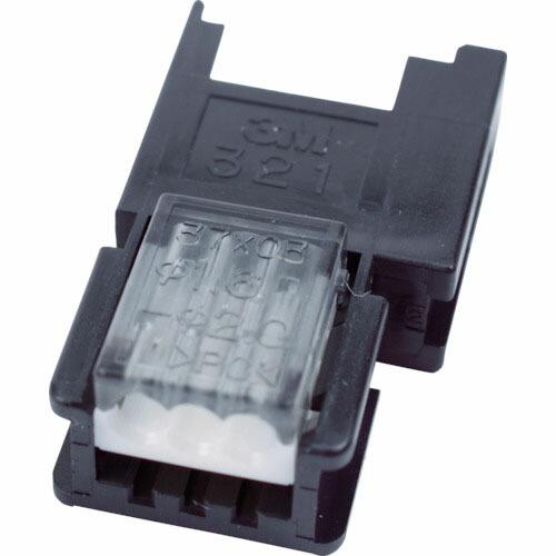 3M ミニ・クランプ ワイヤーマウントソケット3極 ケーブル中継接続用 ( 37303-2206-0...