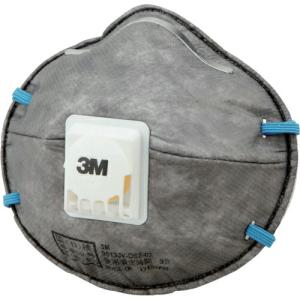 3M 活性炭入り使い捨て式防じんマスク  排気弁付き 10枚/1箱 ( 9913JV DS2 ) スリーエム ジャパン(株)安全衛生製品事業部｜orangetool