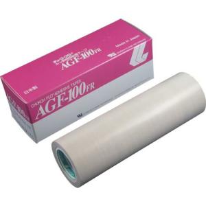 チューコーフロー フッ素樹脂(テフロンPTFE製)ガラスクロス粘着テープ AGFー100FR 0.13t×200w×10m ( AGF100FR-13X200 ) 中興化成工業(株)｜orangetool