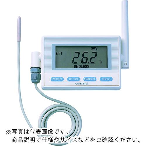 CHINO 監視機能付き無線ロガー 送信器 サーミスタ外付けモデル リード1M ( MD8001-1...