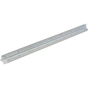 SK 三角スケール 快段目盛 30cm 300mm ( TSB-30KD )｜orangetool