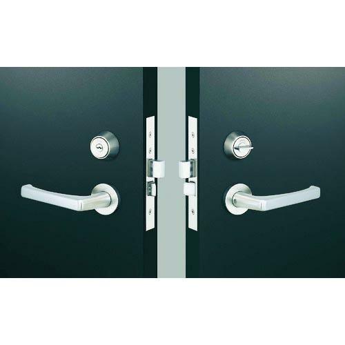 MIWA レバーハンドル錠 LA20-1 シリンダーU9バックセット64mmケース深さ82mm扉厚3...