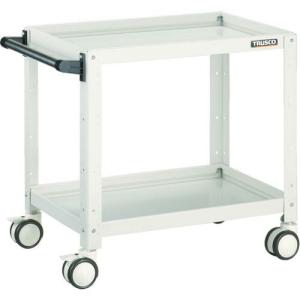 TRUSCO ツールワゴン バーディワゴン 600×400×H600 ウレタン双輪 ホワイト ( BDW-662D-W )｜orangetool