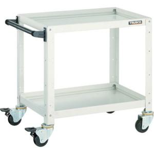 TRUSCO ツールワゴン バーディワゴン 600X400XH600 2段 ホワイト ( BDW-662-W )｜orangetool