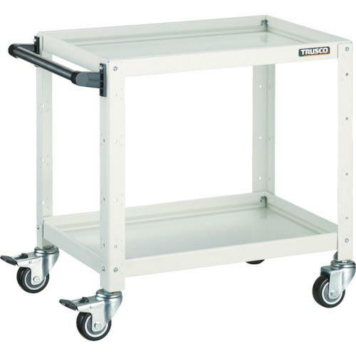 TRUSCO ツールワゴン バーディワゴン 600X400XH740 ウレタン車輪 ホワイト ( B...