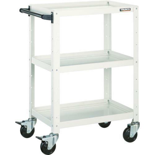 TRUSCO ツールワゴン バーディワゴン 600X400 引出付 ホワイト ( BDW-963V-...