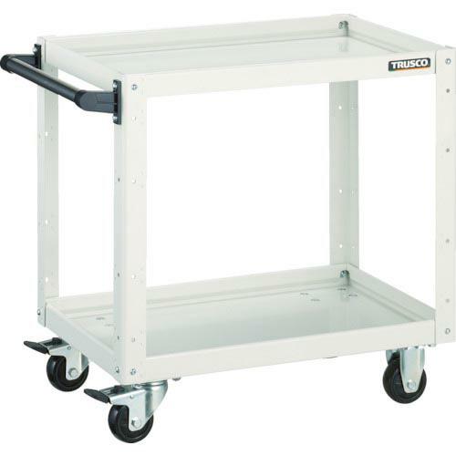 TRUSCO ツールワゴン イーグルワゴン 600X400 4輪自在 ホワイト ( EGW-662J...