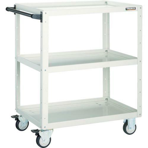 TRUSCO ツールワゴン イーグルワゴン 600X400XH740 ウレタン車輪 ホワイト ( E...
