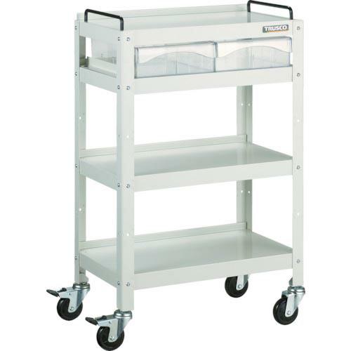 TRUSCO ツールワゴン ファイルラビット 540X330XH840 A4深引出X2 ( FRB-...