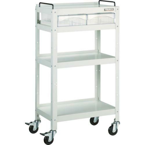 TRUSCO ツールワゴン ファイルラビット 540X330XH970 A4深引出X2 ( FRB-...