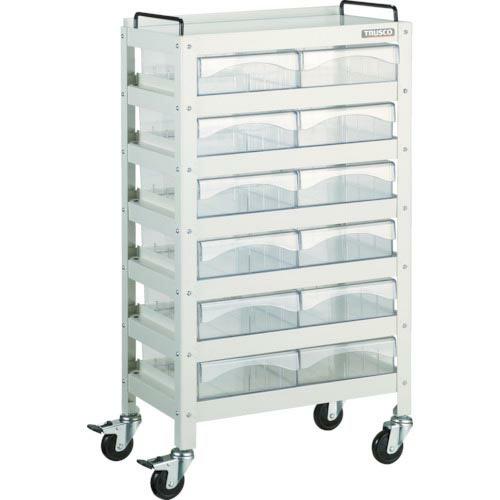 TRUSCO ツールワゴン ファイルラビット 540X330XH970 A4深引出X12 ( FRB...