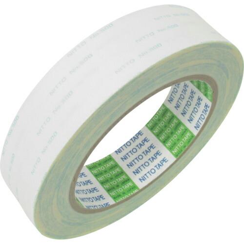 日東 一般用両面テープ N0.500 75mm×50m ホワイト ( 50075X50 ) (16巻...