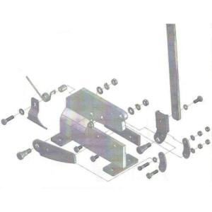 TRUSCO 板金用切断機 レバーシャP-1用部品 NO.15六角ボルト ( P1015 ) トラスコ中山(株)｜orangetool