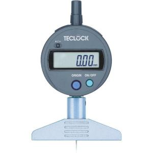 テクロック デジタルデプスゲージ 測定範囲0~12mm ( DMD-210S2 ) (株)テクロック｜orangetool