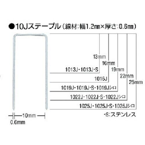MAX ステープル 肩幅10mm 長さ25mm 5000本入り ( 1025J ) マックス(株)