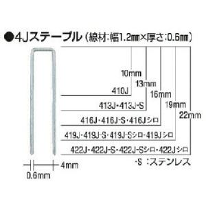 MAX タッカ用ステープル 肩幅4mm 長さ16mm 5000本入り ( 416J ) マックス(株)｜orangetool