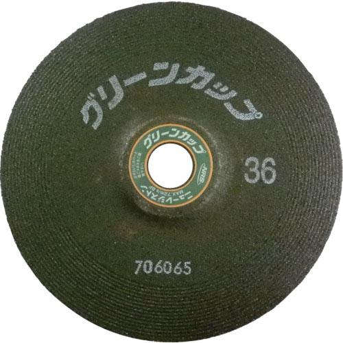 NRS 研削砥石 グリーンカップ 180×6×22 ♯36 ( GCP1806-36 ) (25枚セ...