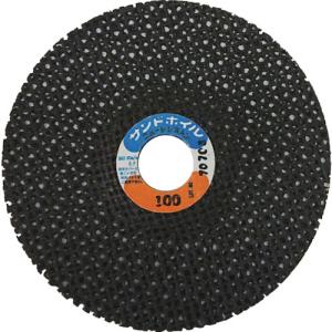 NRS 網目状研磨ディスク サンドホイル 100×2×16 #100 ( SDW100216-100 ) (30枚セット) ニューレジストン(株)｜orangetool