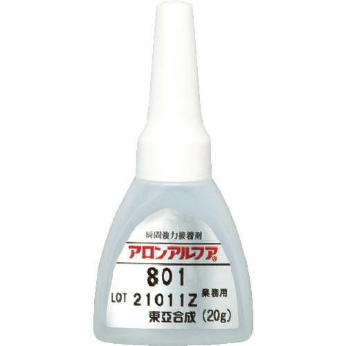 アロン 瞬間接着剤 アロンアルフア 801 扁平AL 20g ( AA801-AL-20 ) 東亜合...