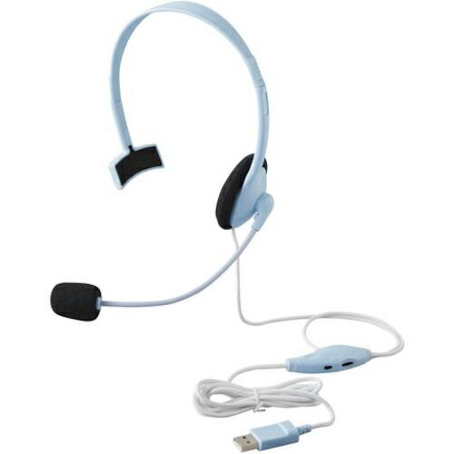 PLUS 428812)片ミミ快適ヘッドセット ( TW-HS002BL )