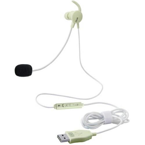 PLUS 428823)ケイタイする小型ヘッドセット片耳 ( TW-HS003GR )