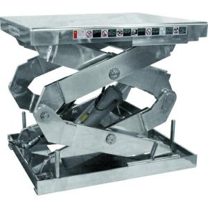 Bishamon ステンテーブルリフト 均等荷重1000kg テーブル寸法600×780mm ( 2X1000607AB-HL ) (株)スギヤス (メーカー取寄)｜orangetool