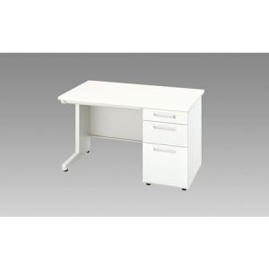 NAIKI 片袖デスク XED型/本体:クリアーホワイト 天板:ホワイト本体:クリアーホワイト 天板:ホワイト/W1200×D700×H700 ( XED127B-WH ) (株)ナイキ｜orangetool
