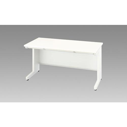 NAIKI 平デスク XED型/本体:クリアーホワイト 天板:ホワイト本体:クリアーホワイト 天板:...