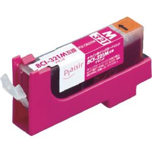 ELECOM プレジール 汎用インクカートリッジ マゼンタ キャノン用 ( PLE-CB321M ) エレコム(株) (メーカー取寄)｜orangetool