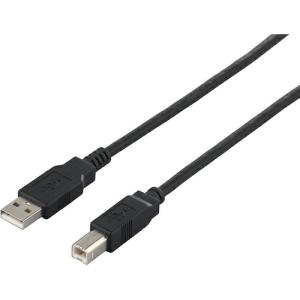BAFFALO USB2.0 A to B 環境対応ケーブル 0.5m ブラック ( BU2ABK05BK ) (株)バッファロー｜orangetool