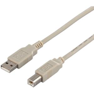 BAFFALO USB2.0ケーブル(A to B) 1m アイボリー ( BSUAB210IV ) (株)バッファロー｜orangetool