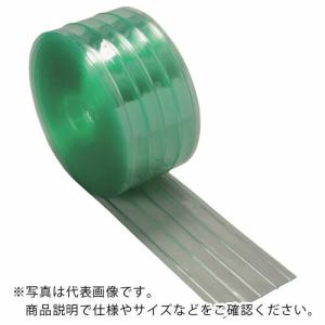 TRUSCO ストリップ型リブ付き間仕切りシート 静電透明3X300X30M ( TSR-330-30 ) トラスコ中山(株)｜orangetool